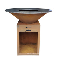 Rusty Corten Barbecue churrasqueira churrasqueiras